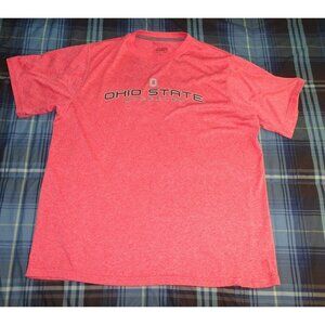 NCAA Ohio State Buckeyes Red Athletic T-Shirt Size Large